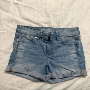American Eagle Outfitters Blue Jean Shorts Relaxed Fit